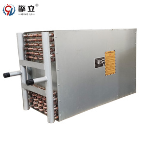Intercambiador de Calor Aletado de Tubo de Cobre Qing Li 150-300°C Refrigerado por Agua Personalizado para Equipos de Deshumidificación y Secado - Product Image 5