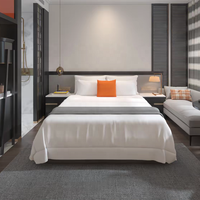 Meubles de chambre à coucher en bois massif écologiques et durables JINYU, personnalisés, directement de l'usine, ensembles de salon pour hôtel cinq étoiles