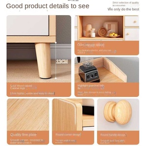 Mueble Moderno y Sencillo para Cocina y Sala de Estar, Aparador para Vino y Té, Mueble de Pared para el Hogar, OEM/ODM - Product Image 4