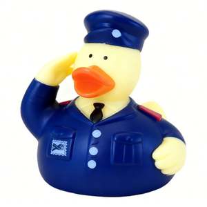 Juguete Promocional para Niños, Juguete Acuático, Pato Marinero, Pato Soldado, Pato Amarillo Pequeño, Venta al por Mayor - Product Image 3