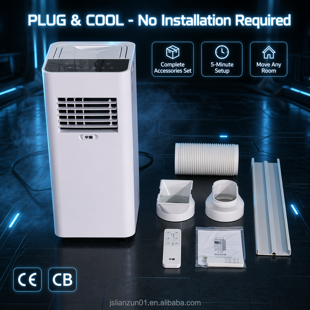 4000BTU Portable Air Conditioner 220V Mini Mobile Portable AC Unit Indoor Room Air Cooler for Home Bedroom Office