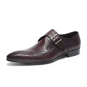 Chaussures Brogues à bout aile élégantes 2025 pour hommes, en cuir véritable, chaussures habillées formelles, chaussures classiques de bureau, mariage, imperméables - Product Image 6