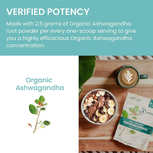 Polvo de Raíz de Ashwagandha Orgánico Más Vendido, Polvo de Ashwagandha Vegano en Sobres, Promueve el Alivio del Estrés, Polvo de Ashwagandha Puro - Product Image 5