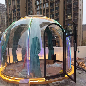 Tente Géodésique de Glamping Igloo Dôme Hôtelier – Grande <span class=keywords><strong>Vente</strong></span> – Tente Dôme de Luxe 6M pour Hôtels et Complexes Hôteliers - Product Image 1