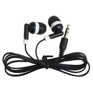 Auriculares de moda de 3,5mm con punta de goma, auriculares estéreo, auriculares, auriculares desechables de plástico, baratos, auriculares con cable a granel - Product Image 1