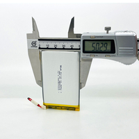 Batterie au lithium polymère certifiée CE UL KC BIS 3.7v 4000mah 805080 pour batterie externe, ordinateur portable, appareils IoT