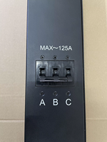 Rack de prises triphasé WYE 125A 415V/240V 18 voies IEC320 C19 avec protection contre les surcharges