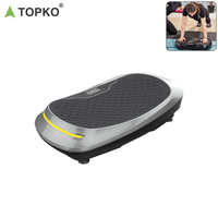 TOPKO Plaque vibrante pour tout le corps, équipement de fitness 4D, machine à vibrer pour la salle de sport à domicile, vente à chaud