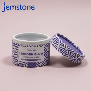 Emballage cosmétique personnalisé de haute qualité, matériaux écologiques, impression quadricolore pour emballage de masque de maquillage en tube de papier - Product Image 1