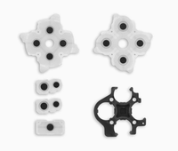 Coussinets en caoutchouc de silicone 2026R pour boutons de manette PS5 – Lot de boutons en caoutchouc L1R1 et D-Pad – Pièce de rechange conductrice