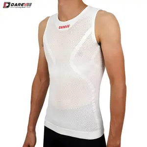 Camiseta de compresión de ciclismo deportes gimnasio correr capa Base sublimación impresión secado rápido transpirable sin costuras Unisex para adultos