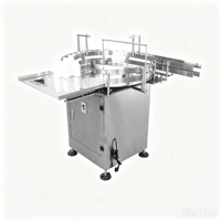 Machine de tri et de débroussillage de bouteilles rondes pour ligne de production de remplissage