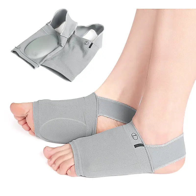 Gel Fasciitis Plantaris Mouwen Gel Arch Ondersteuning Boog Band Schoen Inserts Hiel Kussen Pijn Sok Orthesen Inlegzolen Ondersteuning