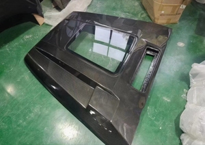 Servicio de Fibra de Carbono Personalizada, Puerta Modificada de Carbono Seco de Alta Resistencia - Tejido Mate de Sarga para Mejora de Sedán de Lujo y Carreras - Product Image 6