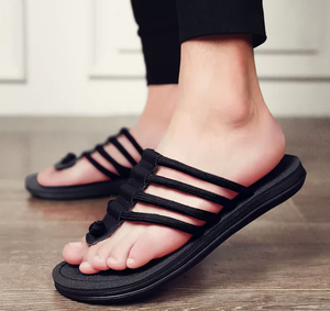 Nuevo Producto, <span class=keywords><strong>Sandalias</strong></span> <span class=keywords><strong>de</strong></span> Playa para <span class=keywords><strong>Hombre</strong></span> con Suela <span class=keywords><strong>de</strong></span> Goma y Parte Superior <span class=keywords><strong>de</strong></span> <span class=keywords><strong>Cuerda</strong></span>, Chanclas Casuales para Exteriores, Ideales como Regalo - Product Image 4