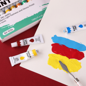 Juego de Pintura Acrílica de 24 Colores, Tubos de Pintura Artística <span class=keywords><strong>con</strong></span> Pigmentos Ricos <span class=keywords><strong>para</strong></span> Artistas Principiantes - Product Image 3