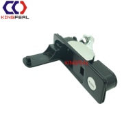 Serrure de porte à compression de grande taille, étanche, à espacement réglable, avec poignée et languette de compression