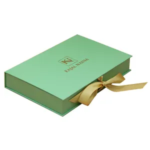 Stampa personalizzata confezioni uniche confezione regalo in oro rosa confezione regalo di lusso per carta di credito