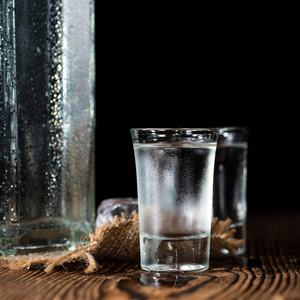 سعة مخصصة شفافة ومتجمدة 50 + 2cl 4cl 2 أونصة 4 أونصة زجاج طلقة رصاصة مستديرة للويسكي شعار مخصص زجاج مشروب ويسكي - Product Image 2