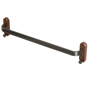 Bathroom Walnut Slipper Rack Wall Mounted 60X70cm Durable Storage <b>Shelf</b> For Toilet <b>Corner</b> Use - Product Image 5