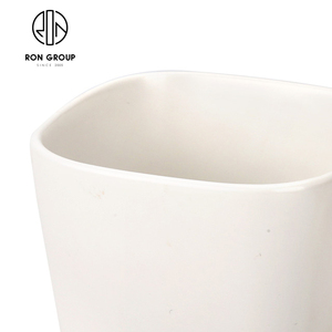 Café bar luz blanca de sopa de cerámica tazas con mango a granel barato tazas de cerámica - Product Image 3