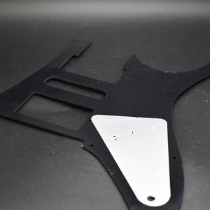 Protector de Palmeta de 3 Capas y 10 Orificios HSH para <span class=keywords><strong>Guitarra</strong></span> Eléctrica ST 7V, Doble Humbucker, Bobina Simple, Antiarañazos, para Mano Izquierda - Product Image 2