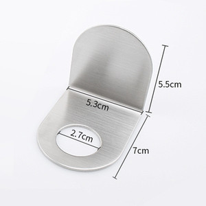 Colgador de pared de gel de ducha, adhesivo mágico de acero inoxidable, venta al por mayor - Product Image 3
