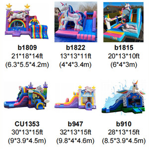 <span class=keywords><strong>Castillo</strong></span> Inflable Personalizado con Tobogán en Venta - Precio Económico de Fábrica en China, Brincolín Inflable para Niños, Parque Infantil - Product Image 5