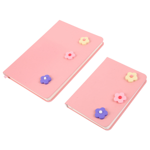 Rosa ceramica morbido accessori del fiore carino notebook quaderno di scuola per la ragazza - Product Image 2