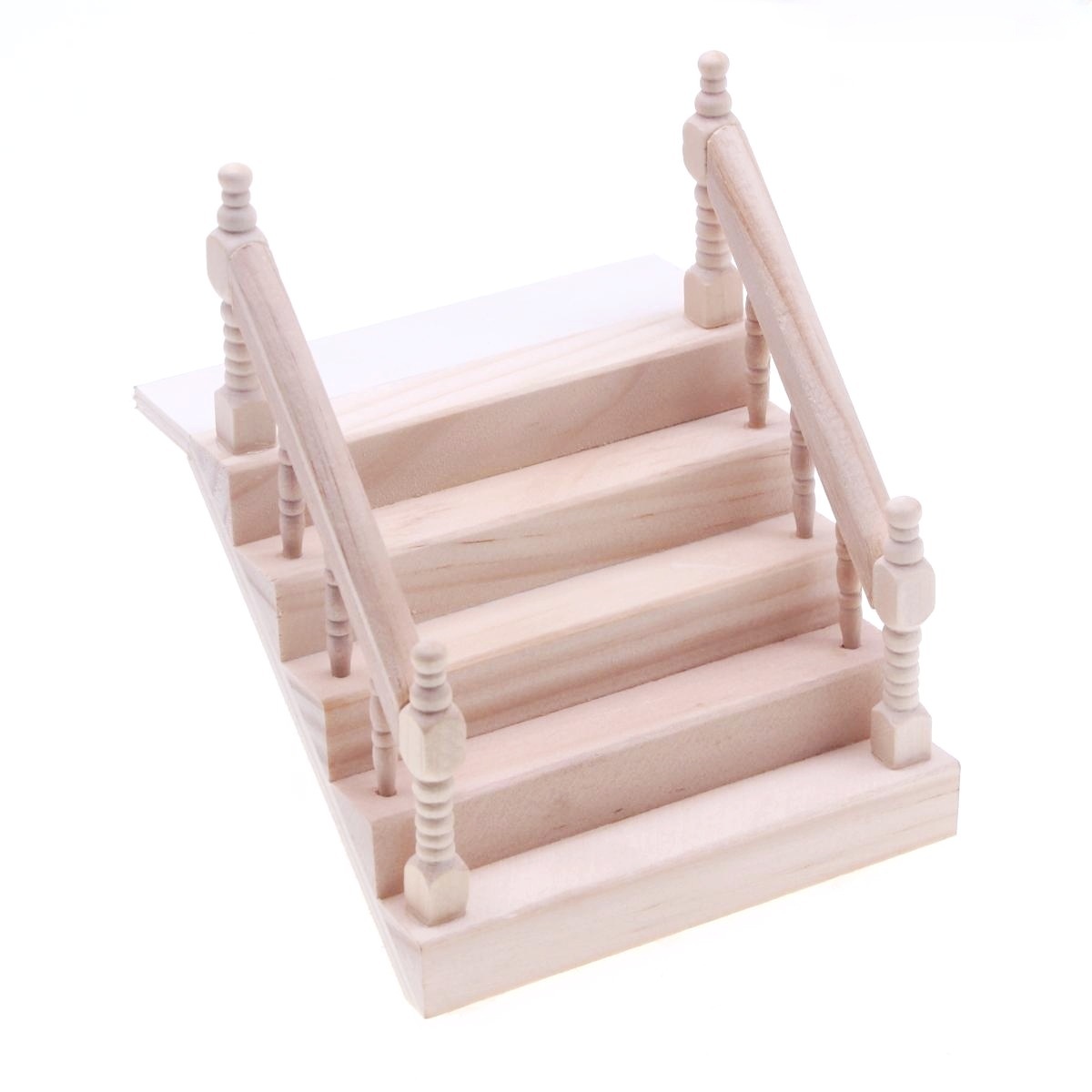 Odoria Escalier Miniature 1/12 Meuble Accessoire pour Maison de Poupée, Droite Odoria Escalier Miniature 1/12 Meuble Accessoire pour Maison de Poupée, Droite