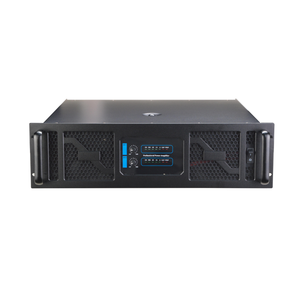 2 kênh 2*2400 Watt khuếch đại công suất r2400 Class H âm thanh chuyên nghiệp Stereo 3U dòng mảng loa làm bằng kim loại bền - Product Image 4