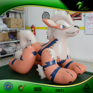 Costume gonflable d'extérieur pour chien, jouet sur mesure, Costume d'arcanine, vêtements de personnage de dessin animé, ballon décoratif d'animal - Product Image 1