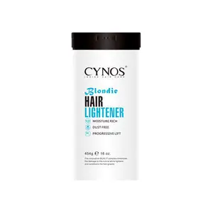 Cynos chuyên nghiệp tóc tẩy trắng bột lên đến mức độ 10 bụi miễn phí kem tẩy trắng nhãn hiệu riêng kem tẩy trắng