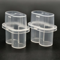 InjexMed – Boîte de rangement rectangulaire stérile en PET de 3 ml pour vaccins, support en plastique pour petits flacons, personnalisable, en matériaux recyclés, avec gaufrage – Vente en gros