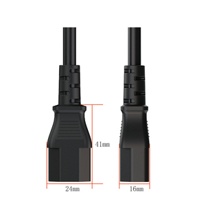 12 게이지 내구성 CU 소재 연장 코드 6 발 5 미터 <span class=keywords><strong>220v</strong></span> 가전 제품 20 미터 블랙 15A 정격 전류 - Product Image 2