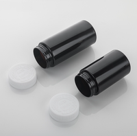 Bouteille de capsule en plastique médicale de promotion conteneur de pilule vide avec la forme de cylindre de bouchon à vis résistant d'enfants pour l'usage de médecine