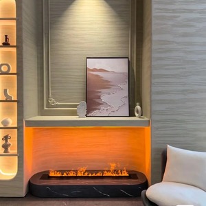 Steam Water <strong>Fireplace</strong> Flame Humidifier Remote APP Control Indoor 7 LED Flame Colors 3D Vapor Steam <strong>Fireplace</strong> 1M 1.2M 1.5M - Product Image 3