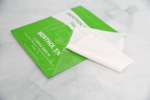 CSI 사용자 정의 국소 진통제 멘톨 냉각 젤 통증 완화 패치 무릎 근육 관절 통증 진정 - Product Image 2