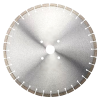 Lame de scie diamantée de 350 mm pour la découpe de pierre, lame diamantée segmentée pour la découpe de granit, marbre et béton