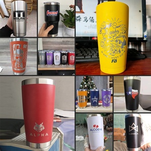 20 oz Customized Double Wall Vacuum Insulated <b>Stainless</b> <b>Steel</b> <b>Tumbler</b> Mug Eco-Friendly Minimalist <b>Bulk</b> - Product Image 2