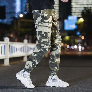 <span class=keywords><strong>Pantalon</strong></span> Cargo Camouflage en Coton Ample et Respirant Personnalisé avec Poches pour Hommes – Vente en Gros - Product Image 2