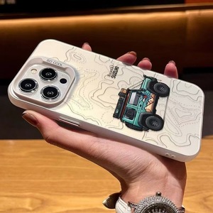Carcasa de Teléfono con Diseño Creativo de Vehículo Todoterreno para iPhone 17 <span class=keywords><strong>Air</strong></span> 14 15 16 Pro <span class=keywords><strong>Max</strong></span>, Personalizada, Antigolpes, Cubierta Trasera - Product Image 2
