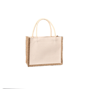 <strong>Wholesale</strong> Eco-friendly Large Capacity Waterproof <strong>Jute</strong> <strong>Tote</strong> <strong>Bags</strong> Long Handles Customizable Logo Color Custom Sizes for Shopping - Product Image 3