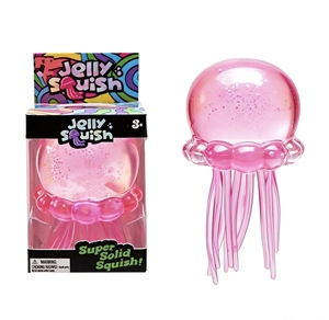 Jouet Squishy Père Noël en TPR avec paillettes de maltose, sans BPA, globe à neige à rebond lent, anti-stress, sensoriel, décompression - Product Image 6