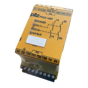 Pilz Pnoz 16Sp Safety <b>Relay</b> 24V Dc 2A Dual Channel Chassis Mount Screw Terminal - Product Image 1