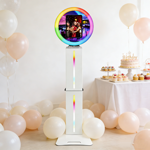 เทรน<span class=keywords><strong>ด</strong></span>์ล่าสุ<span class=keywords><strong>ด</strong></span> ติ<span class=keywords><strong>ด</strong></span>ตั้งง่าย ใช้งานได้กับอุปกรณ์ขนา<span class=keywords><strong>ด</strong></span> 10.2/11/12.9 นิ้ว ตู้ถ่ายรูปสำหรับงานแต่งงานและงานสังสรรค์ - Product Image 1