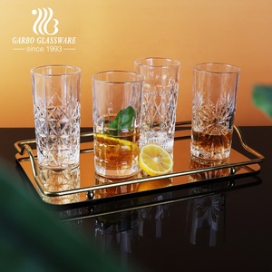 Verres à Eau Lot De 6 - Verre Soufflé Sans Plomb - Capacités Différentes 150ml à 300ml - Pour Maison, Bar, Extérieur