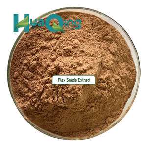 Venta al por mayor 20% linaza lignanos Extracto de hierbas en polvo de grado alimenticio suplementos dietéticos Extracto de semilla de lino orgánico en Stock - Product Image 2