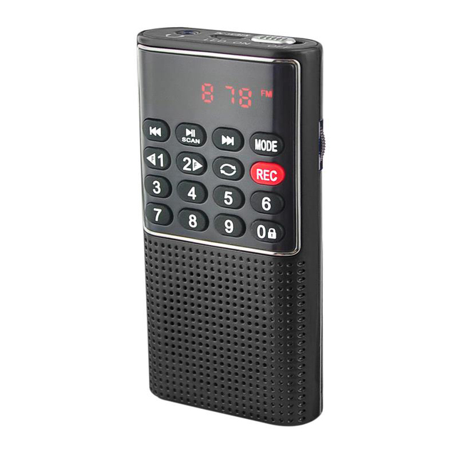 Portable Radio Speaker with Voice Recorder and MP3 Player ,Proolin Factory FM Radio Player and  Recorder L328