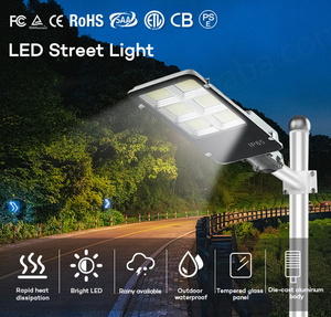 Alto brillo Ahorro de energía 100W, 150W, 200W, 250W IP65 Impermeable Jardín al aire libre LED Farola - Product Image 3
